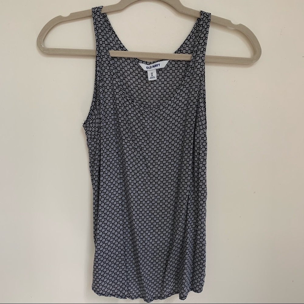 Cute flower tank top